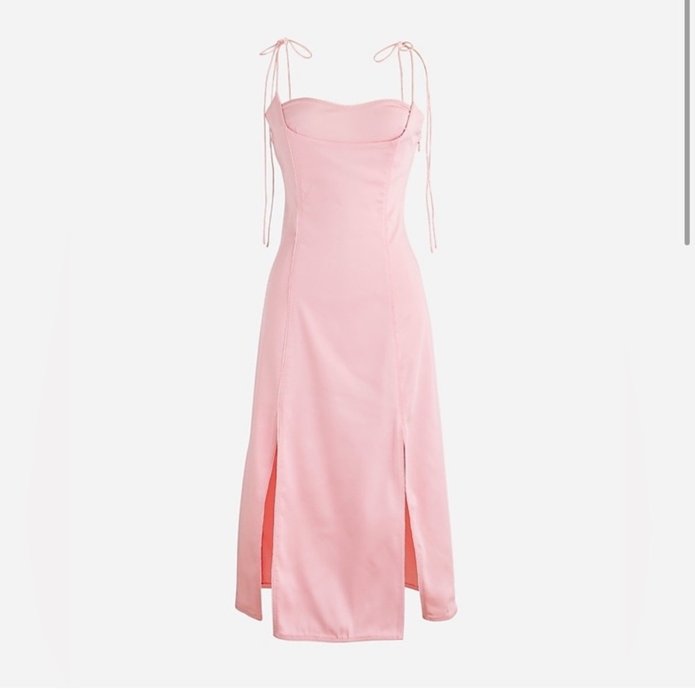 Limited-edition Anna October© X J.Crew side-slit dress NWT Size 4